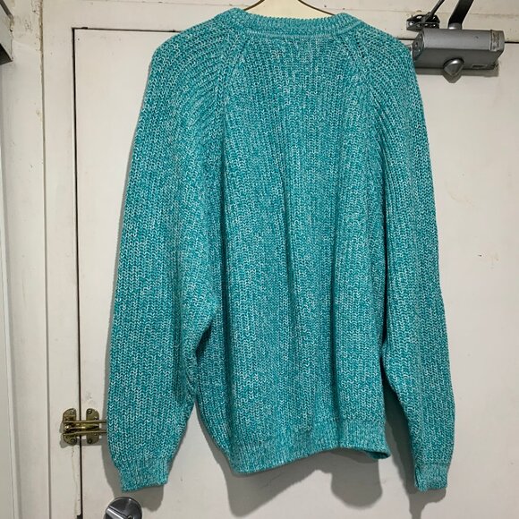 VINTAGE BROGUE KNITTED COTTON SWEATERS SIZE XL - Picture 5 of 14
